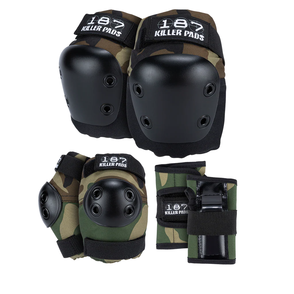 187 Killer Pads Junior 6 Pack Camo