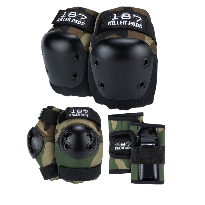 187 Killer Pads Junior 6 Pack Camo