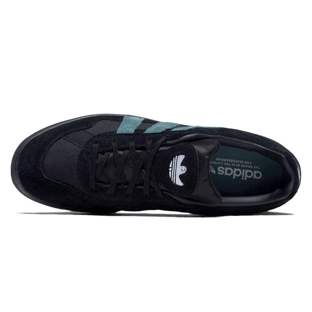 Adidas Aloha Super Core Black/Preloved Teal/Cloud White – Eastern Adidas Aloha Super Core Black/Preloved Teal/Cloud White – Eastern
