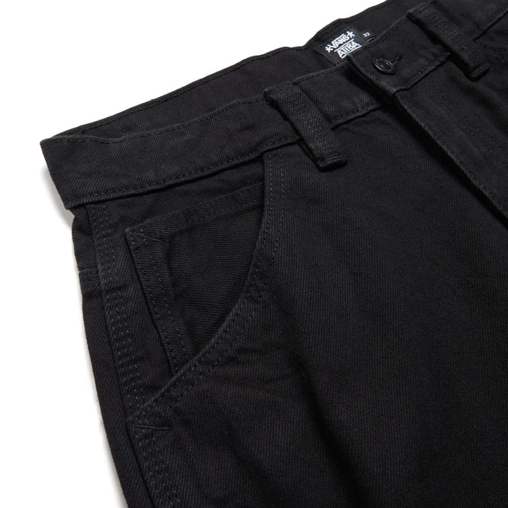 Skate Check-5 Loose Denim Black Denim