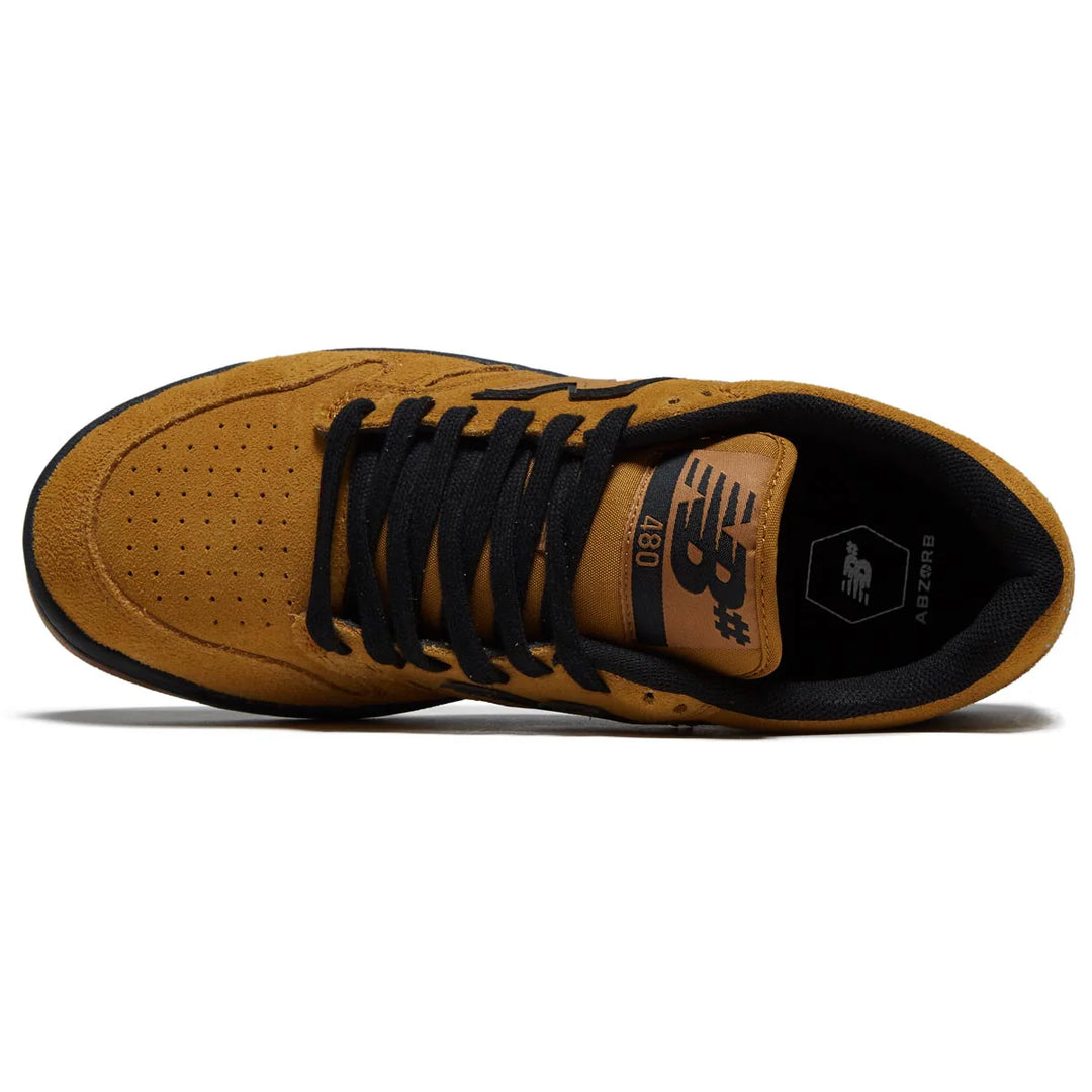 new balance 480 tobacco New Balance Numeric 480 Tobacco/Black Shoes, 8.5