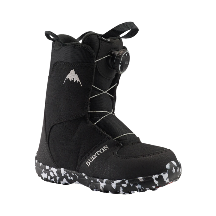 Burton Kids Grom BOA Snowboard Boots Black