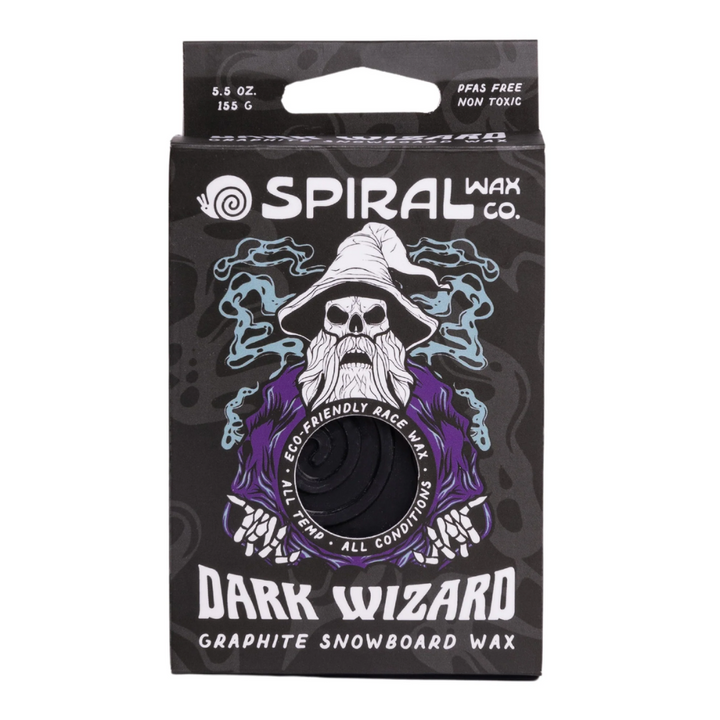 Spiral Wax Co. Dark Wizard Graphite Snowboard Wax