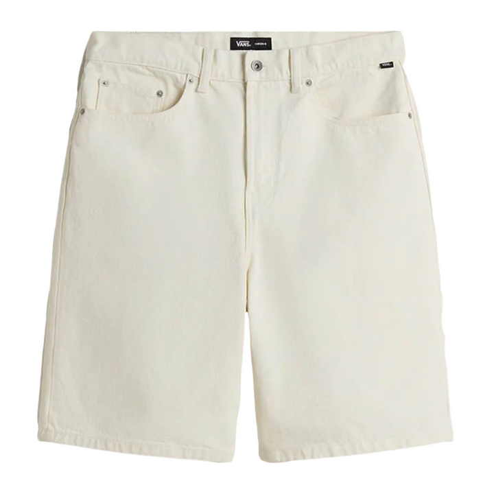 Vans Check-5 Baggy Denim Shorts Marshmallow
