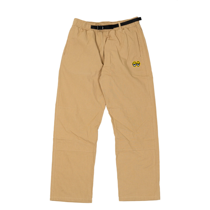 Krooked Eyes Ripstop Pants Double Knee Khaki