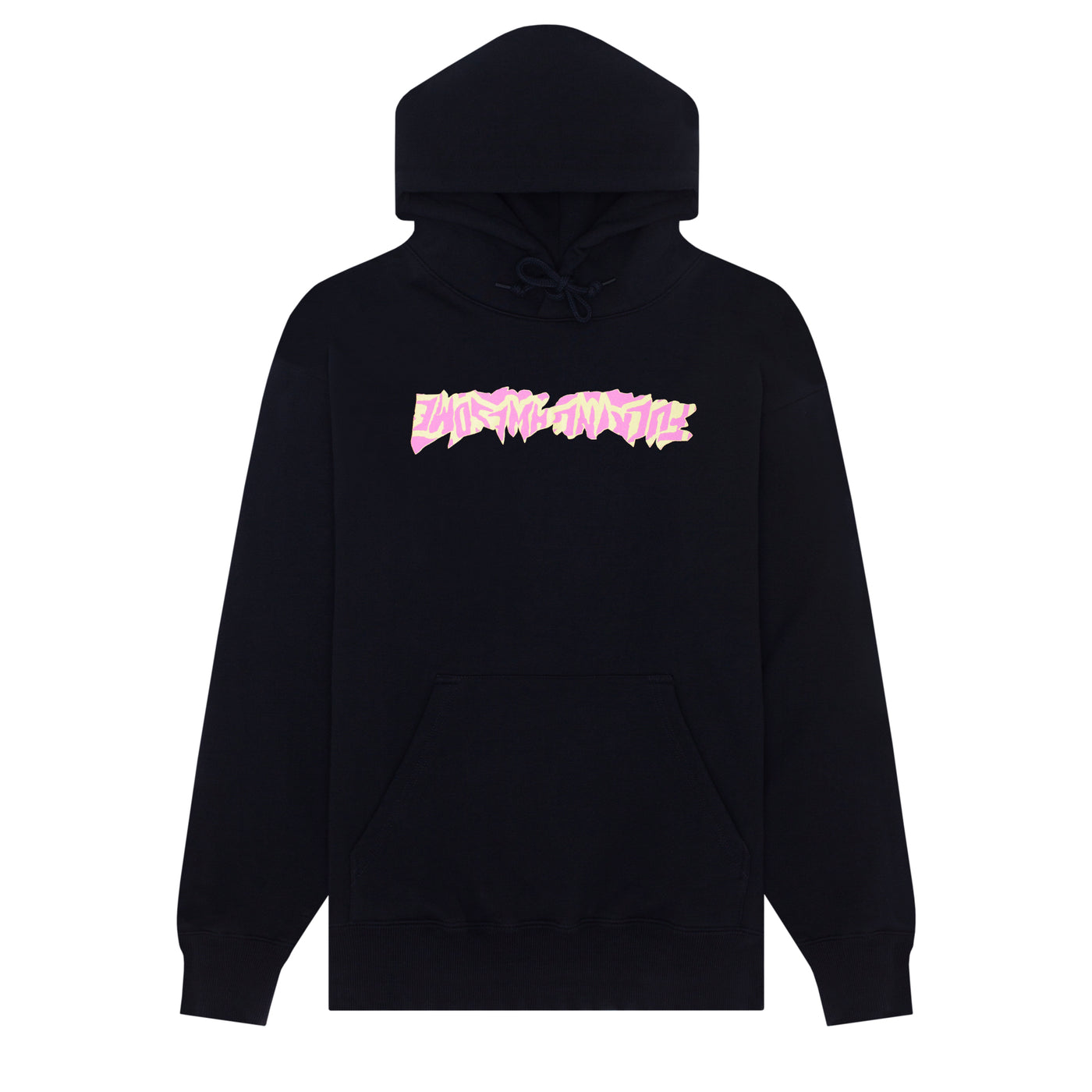 Fucking Awesome Cut Out Logo Hoodie Black