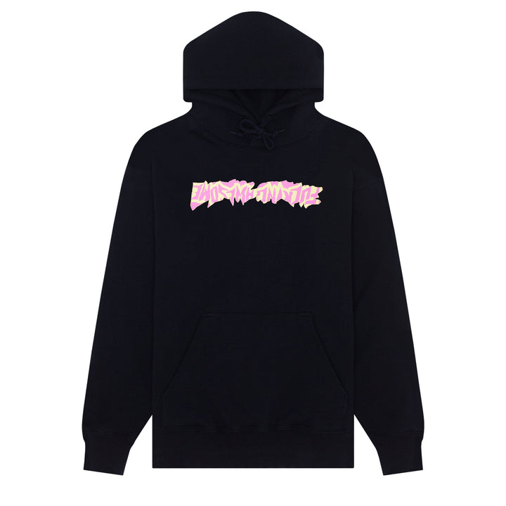 Fucking Awesome Cut Out Logo Hoodie Black