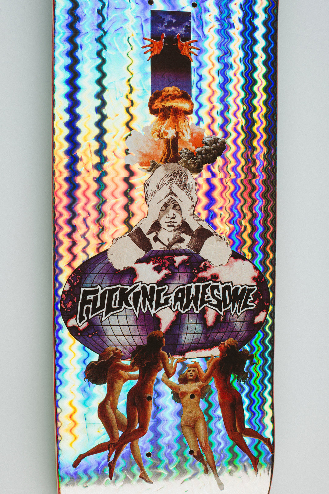 Fucking Awesome Elijah Berle World Holo Deck 8.5"