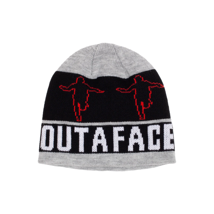 Hockey Eyes Without A Face Beanie Grey