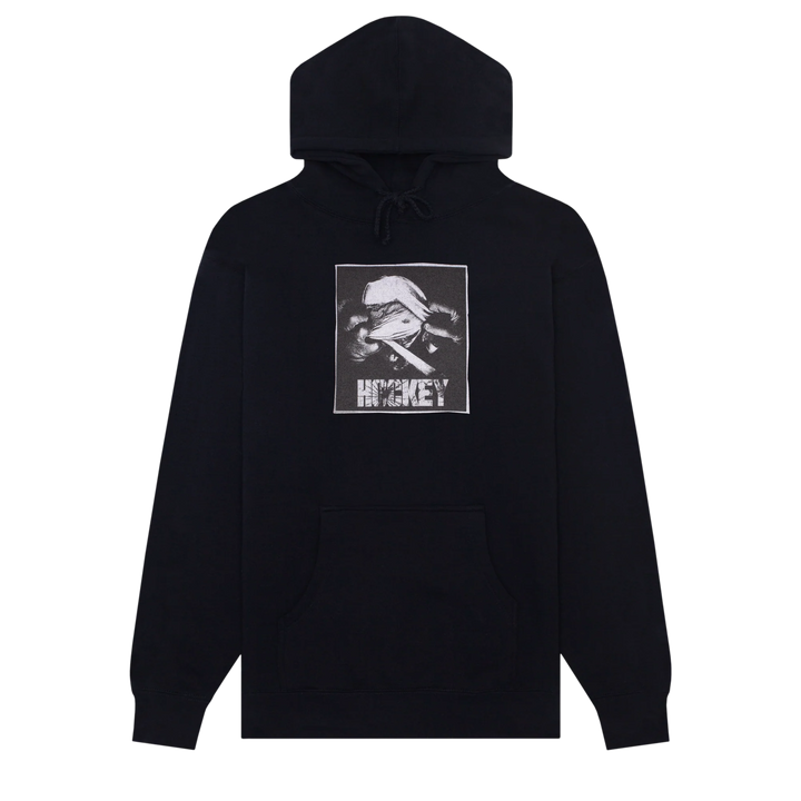 Hockey Shed Hoodie Black