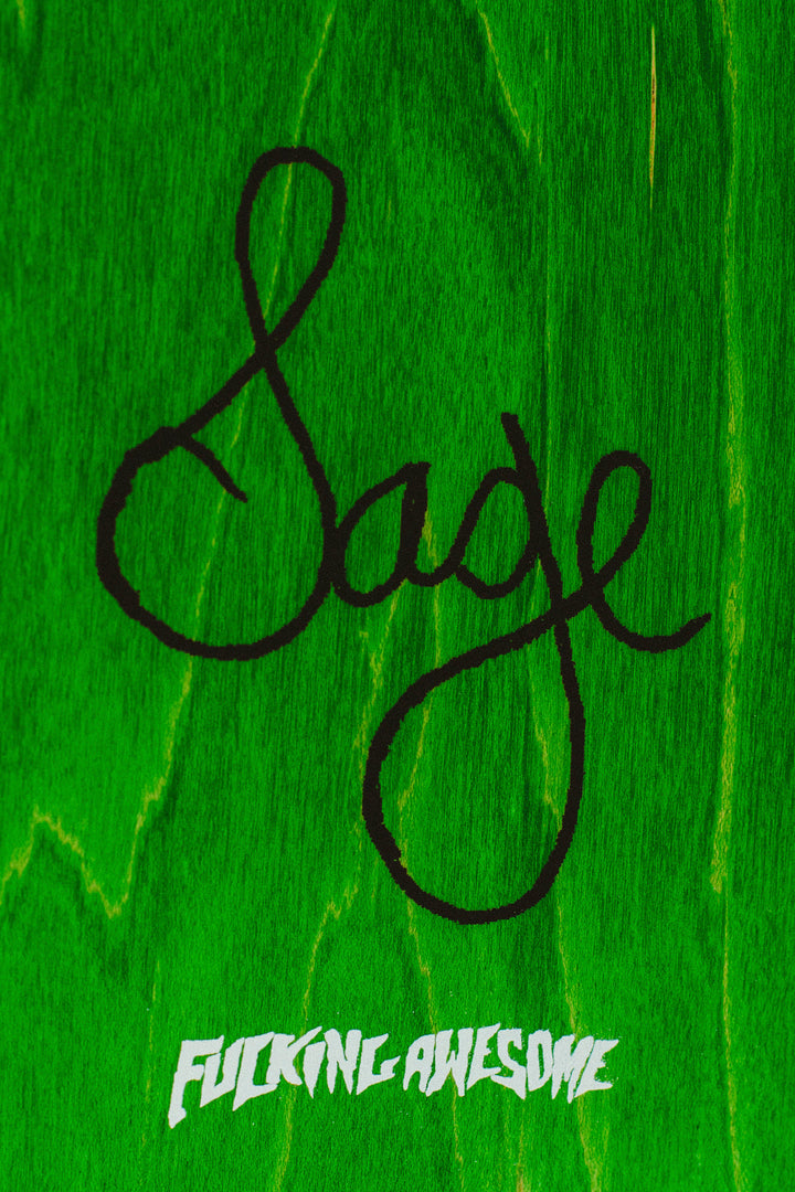 Fucking Awesome Sage Elsesser Hair Split Deck 8.38"