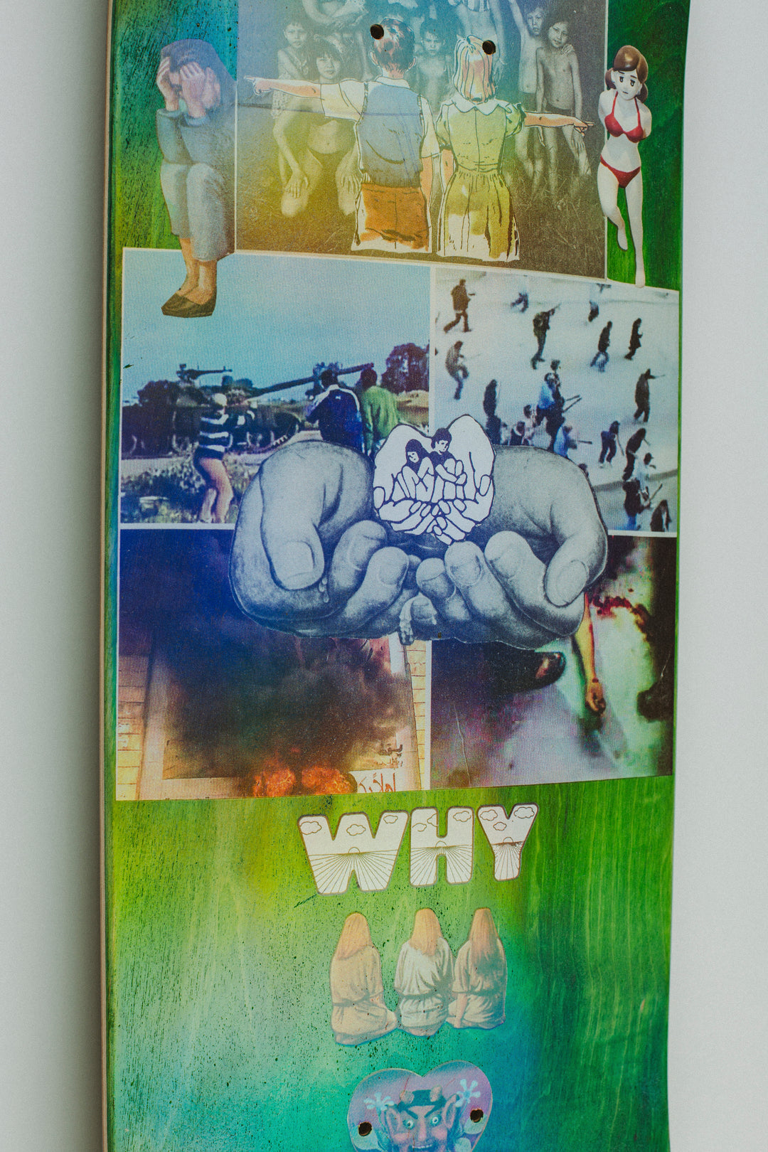 Fucking Awesome Store Collage Gradient Deck 8.18"