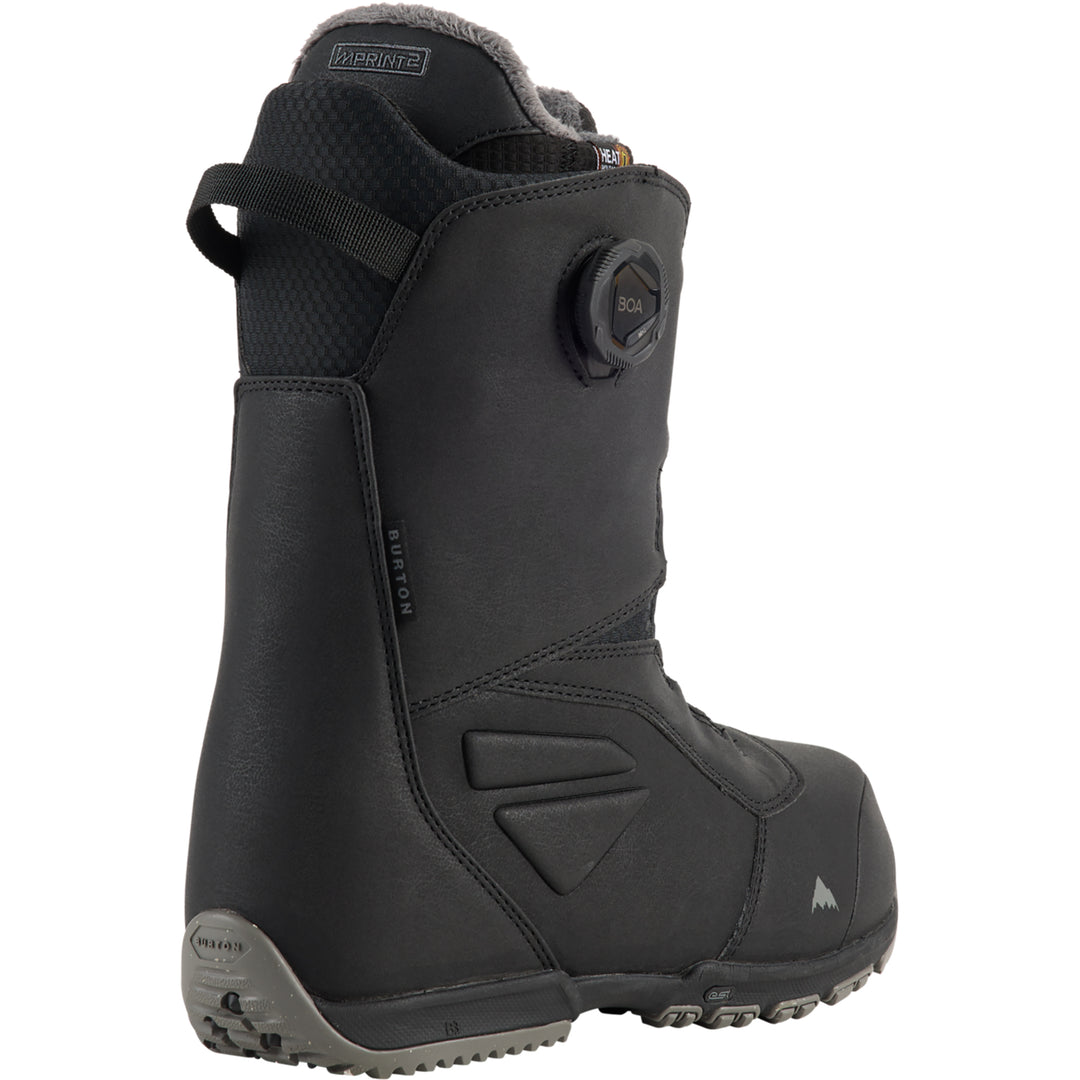 Burton Men's Ruler BOA (Wide) Snowboard Boots Black