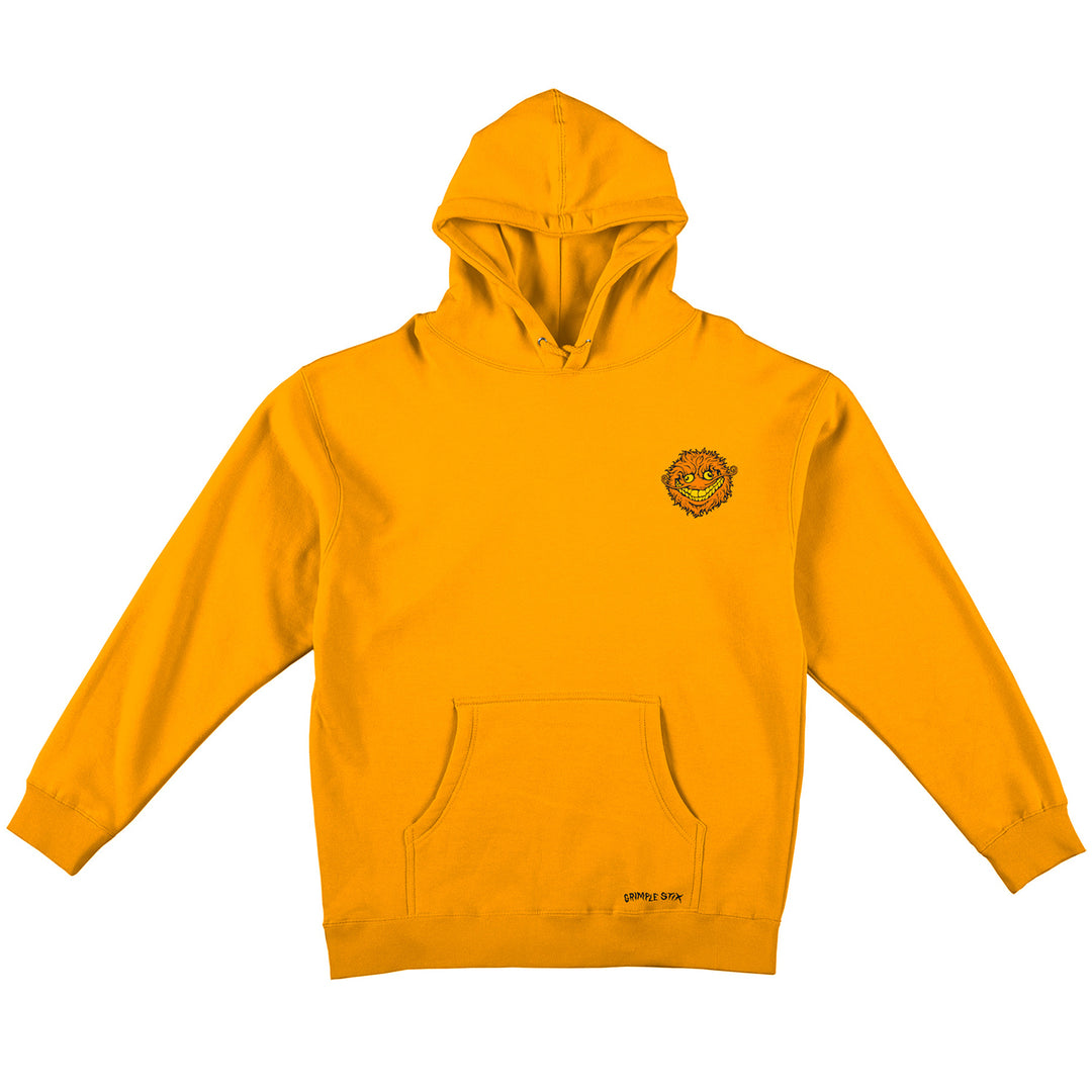 Anti-Hero Grimple Emb Hooded Sweatshirt Gold/Orange