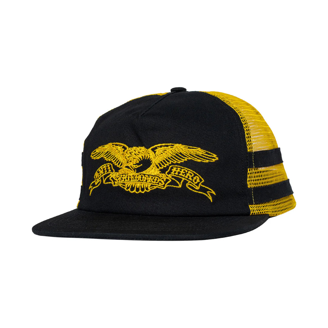 Anti-Hero Basic Eagle Snapback Black/Yellow