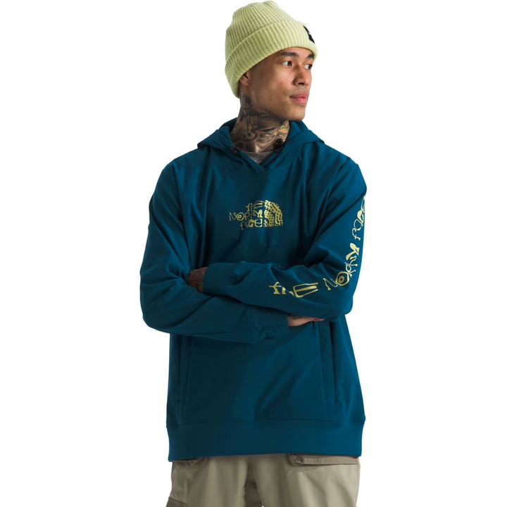 The North Face Tekno Logo Hoodie Midnight Petrol