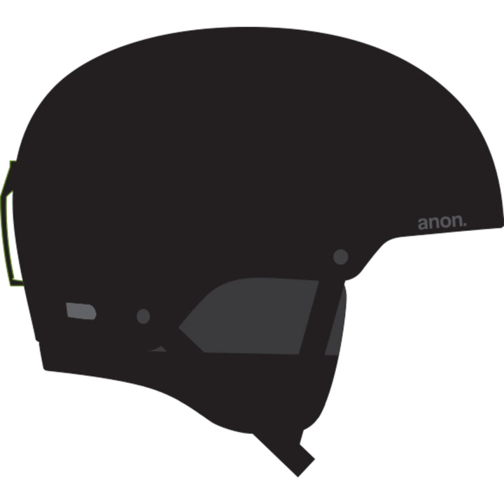 Anon Raider 3 Snowboard Helmet Black