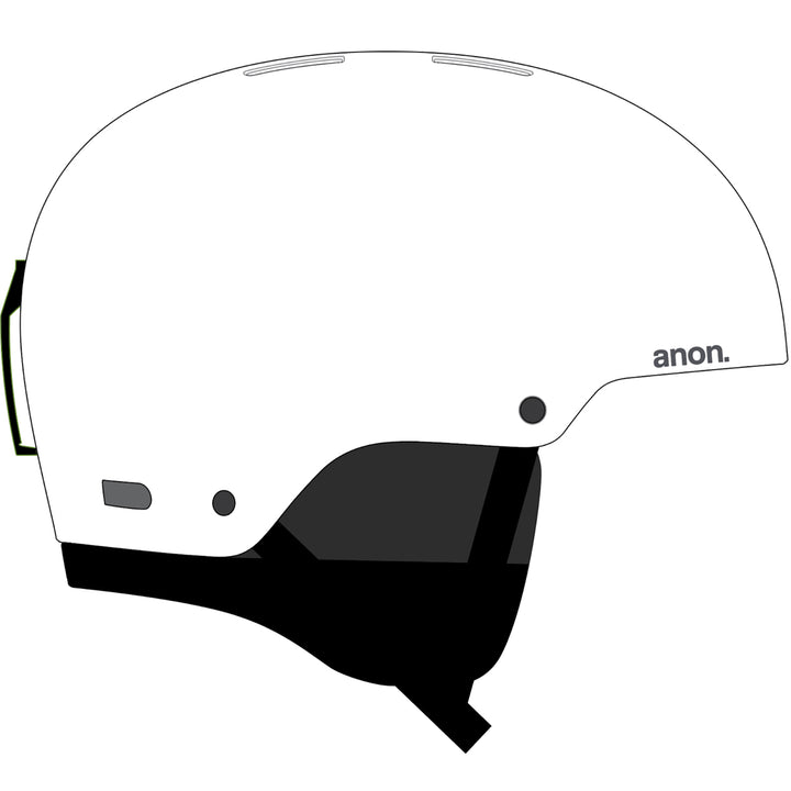 Anon Raider 3 Snowboard Helmet White