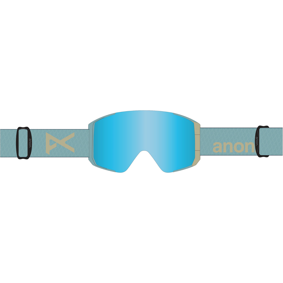 Anon Sync Goggles Rock Lichen / Perceive Variable Blue
