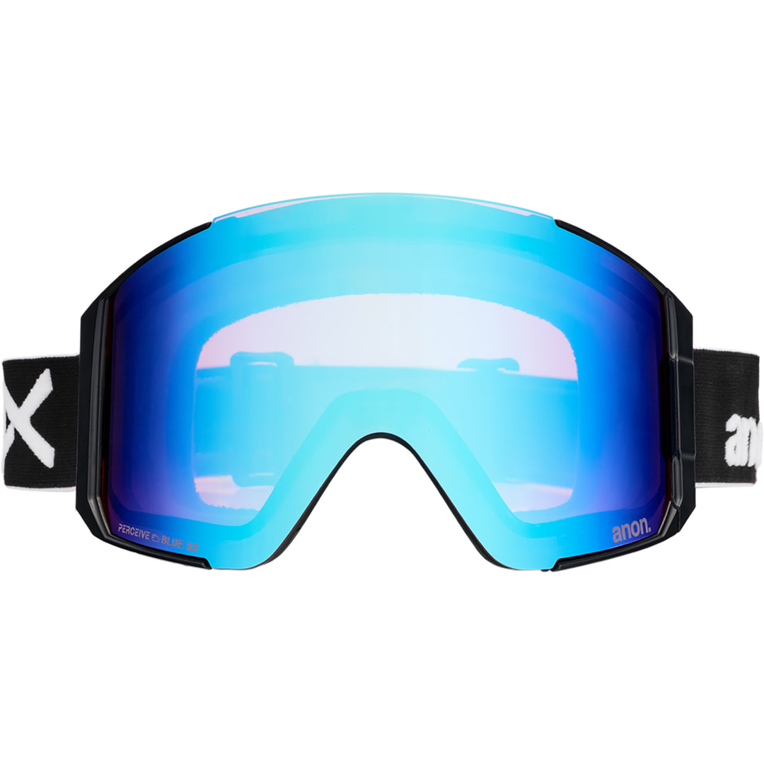 Anon Sync Snowboard Goggles Black/Perceive Variable Blue + MFI Facemask