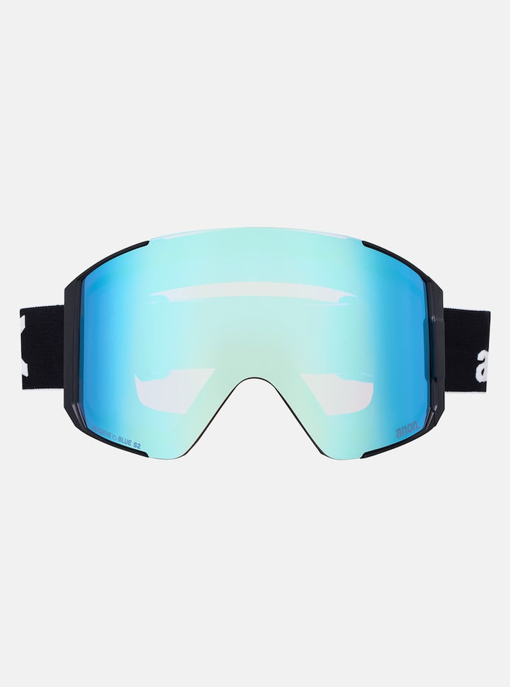 Anon Sync Goggles + Bonus Lens + MFI® Face Mask - Black + Perceive Variable Blue