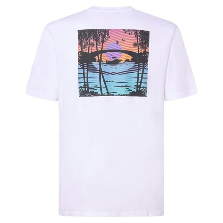 Oakley Golden Hour Bark T-Shirt White