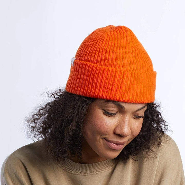 Coal Stanley Soft Knit Cuff Beanie Burnt Orange