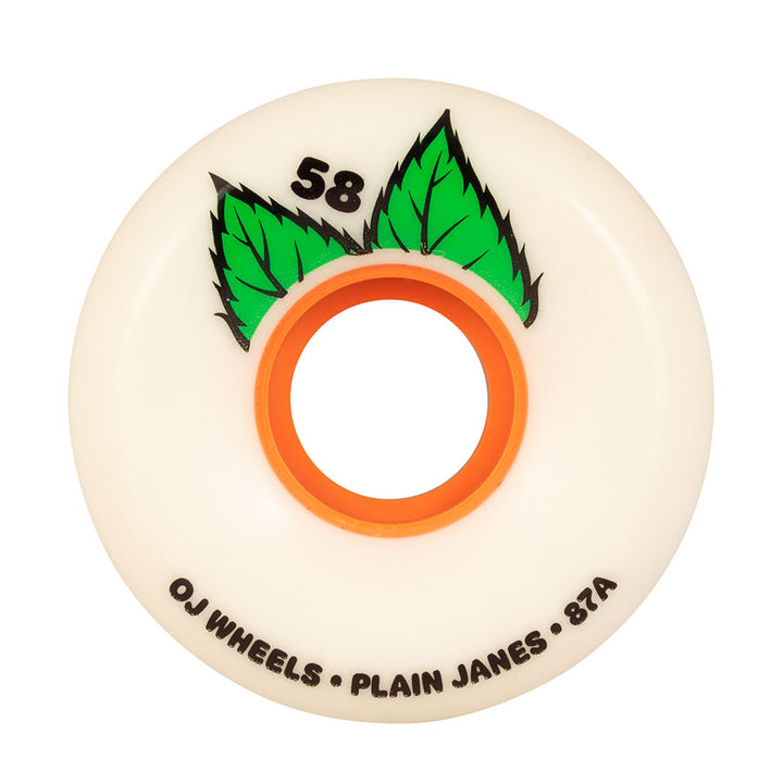 OJ Plain Jane Keyframe Wheels 87a 58mm