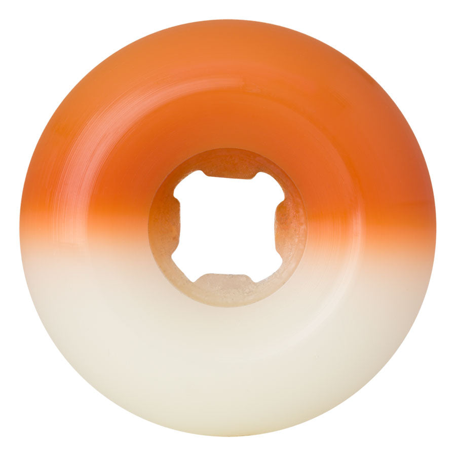 Slime Balls Hairballs 50-50 White/Orange Wheels 95a 56mm