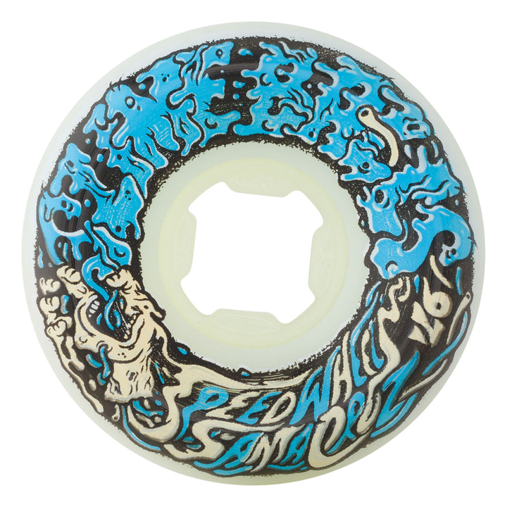Slime Balls Vomit Mini White/Blue Wheels 97a 53mm