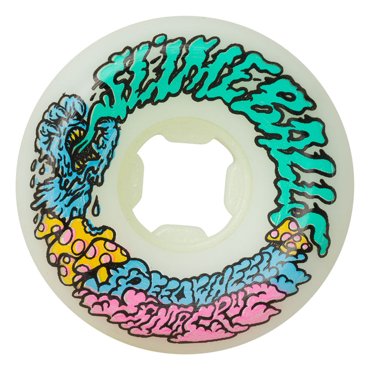 Slime Balls Vomit Mini White Wheels 97A 54mm