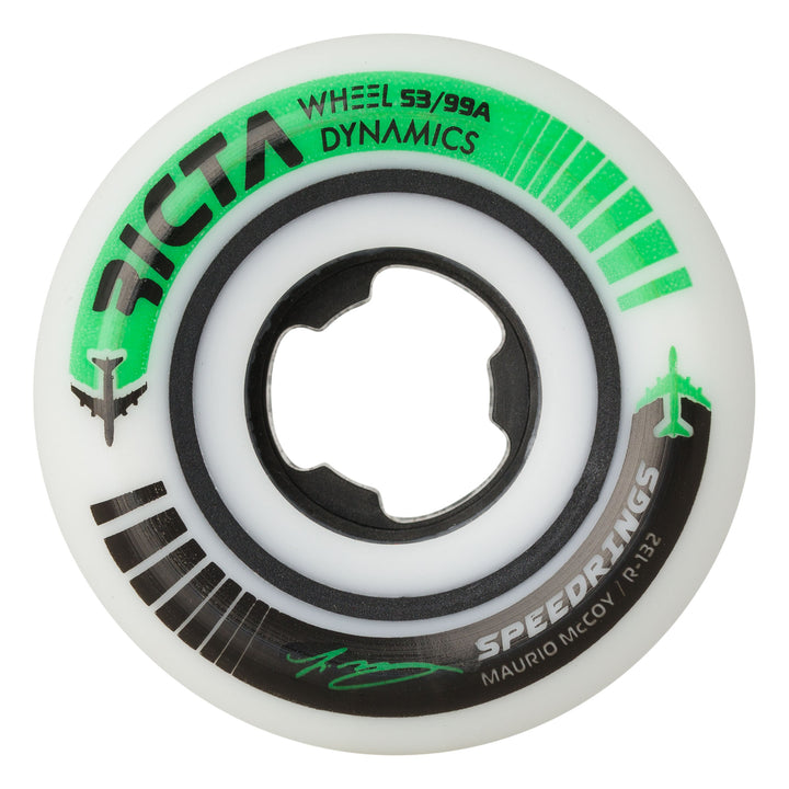 Ricta McCoy Speedrings White Wide Wheels 99a 53mm