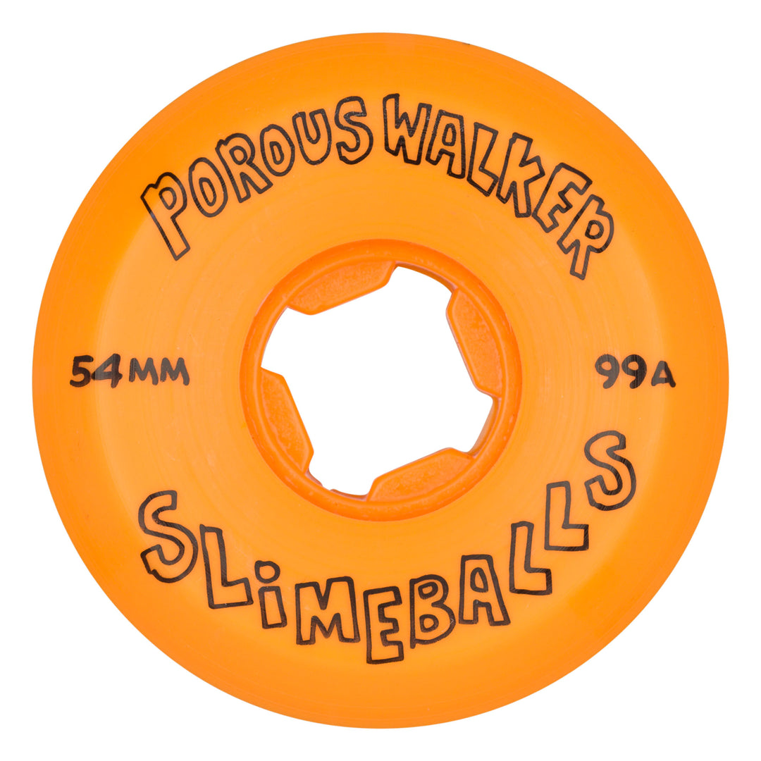 Slime Balls Stupid Brains Speed Balls Orange Wheels 99a 54mm