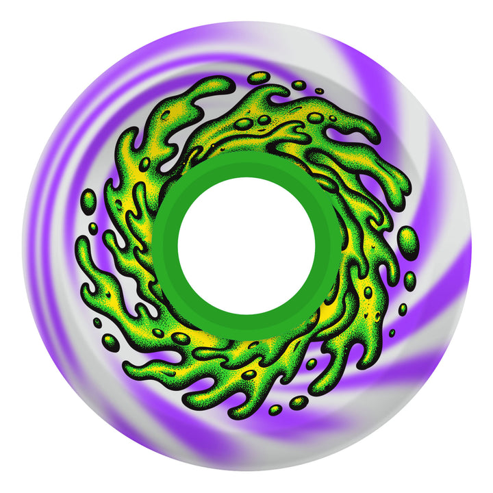 Slime Balls OG Slime Purple/White Swirl Wheels 78A 66mm