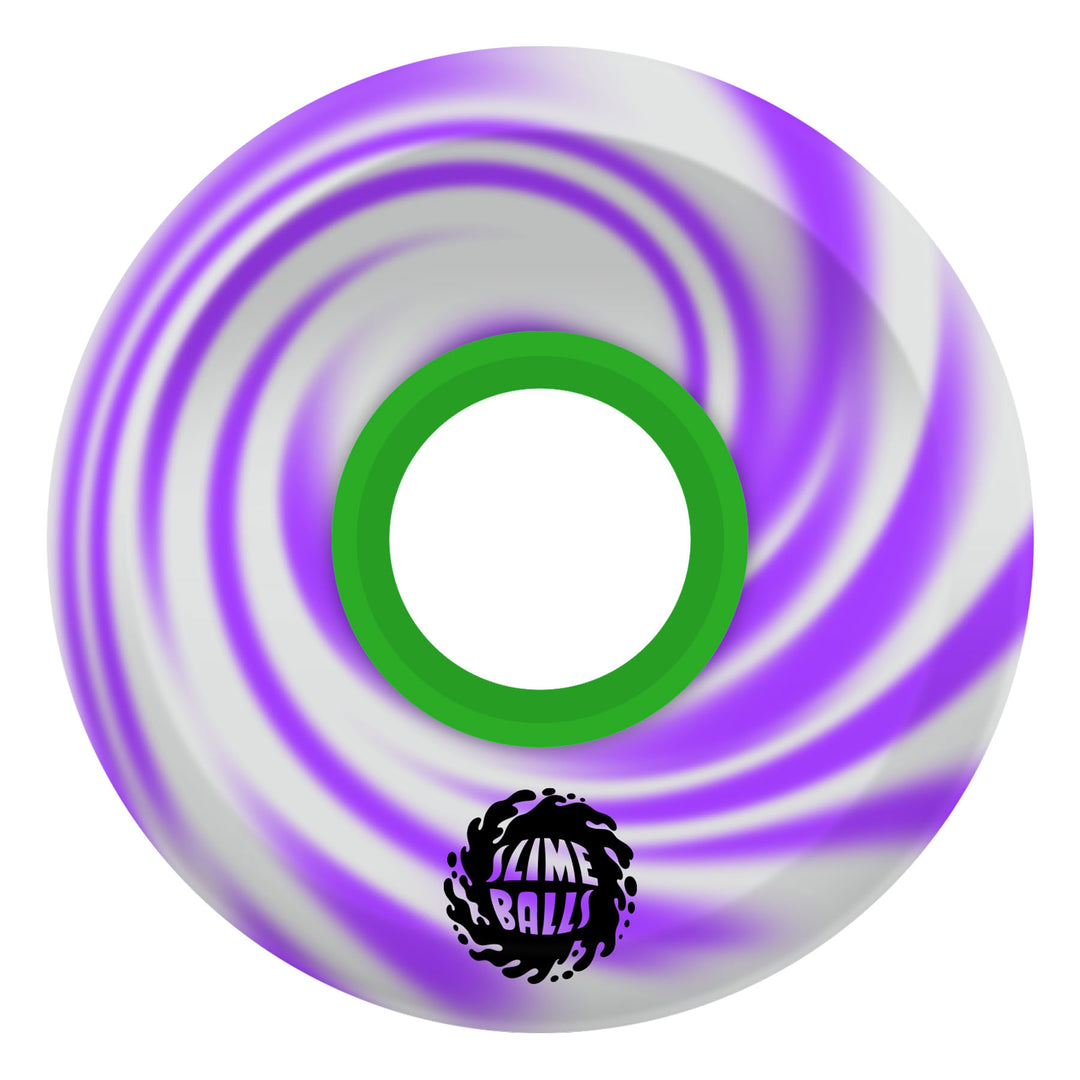 Slime Balls OG Slime Purple/White Swirl Wheels 78A 66mm