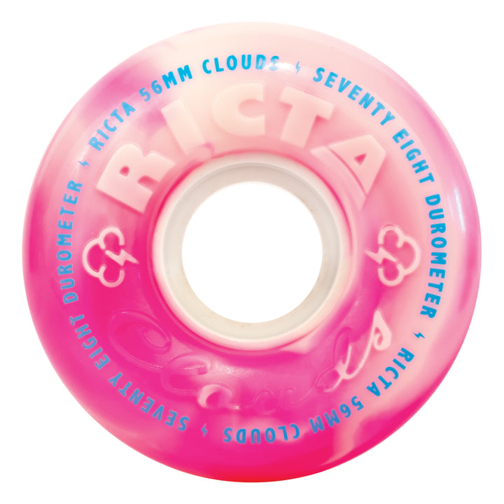 Ricta Clouds Pink Swirl Wheels 78a 56mm