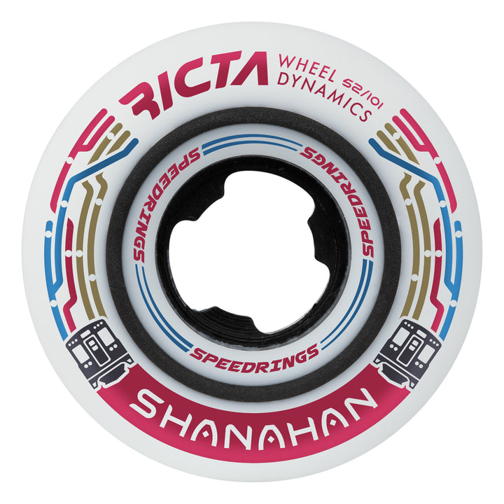 Ricta Shanahan Speedrings Slim Wheels 101a White 52mm