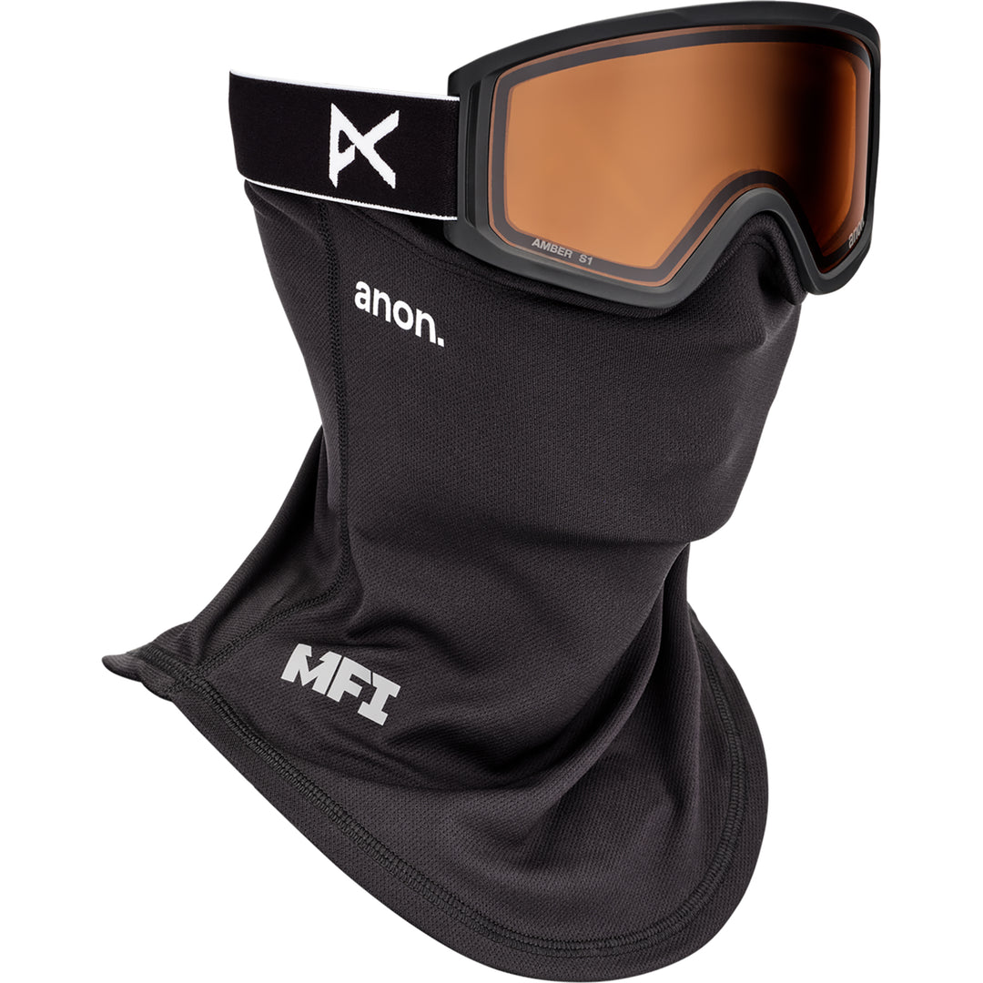 Anon Tracker 2.0 Snowboard Goggles Black/Amber + MFI Facemask