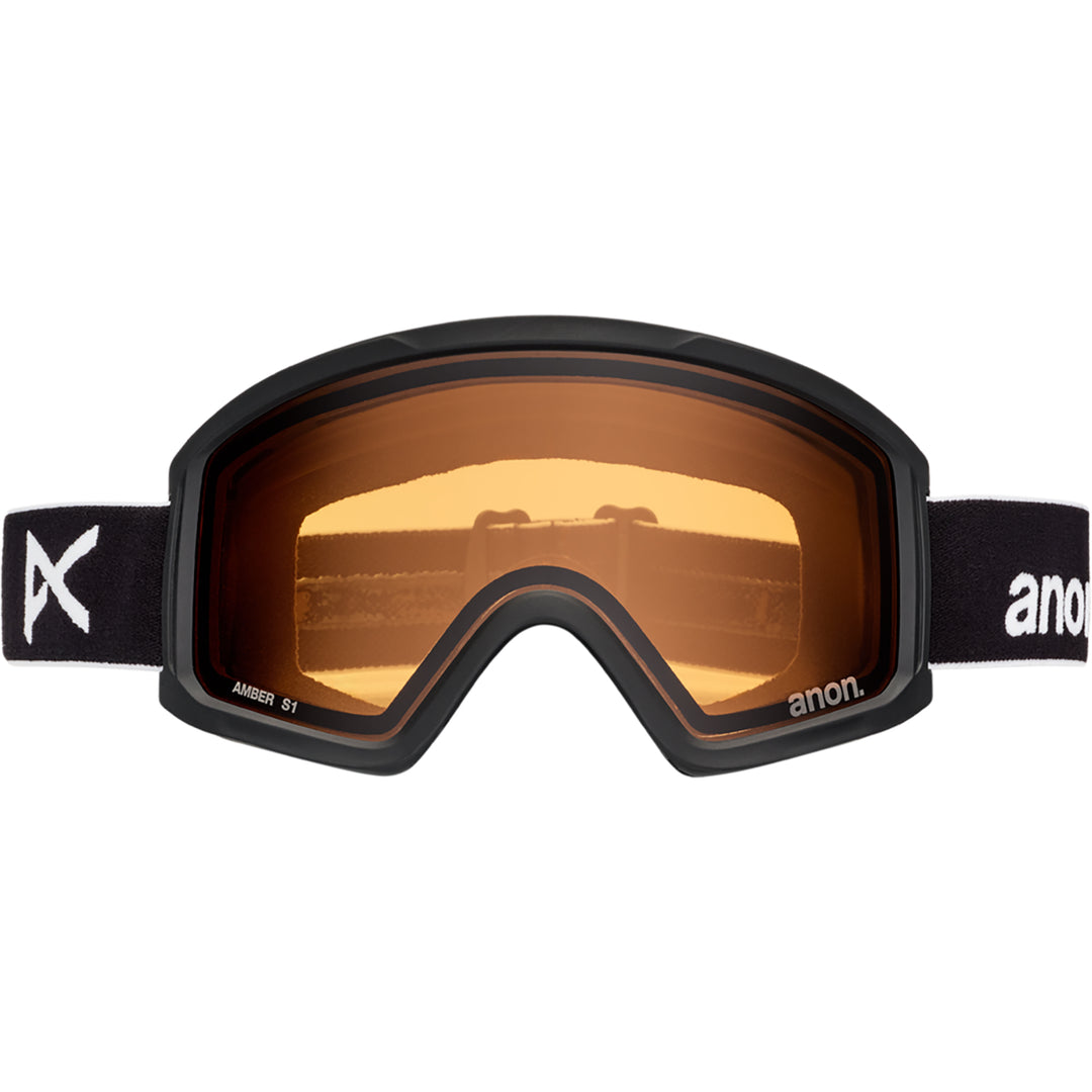 Anon Tracker 2.0 Snowboard Goggles Black/Amber + MFI Facemask