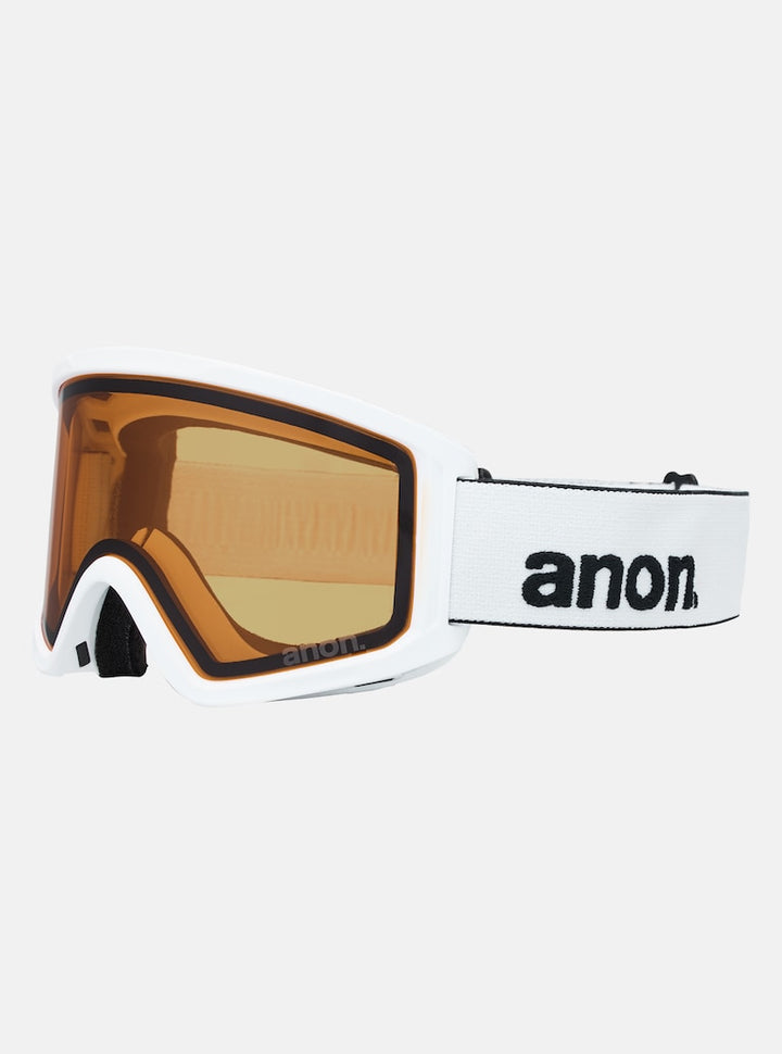 Anon Tracker 2.0 Goggles + MFI® Face Mask - White + Amber
