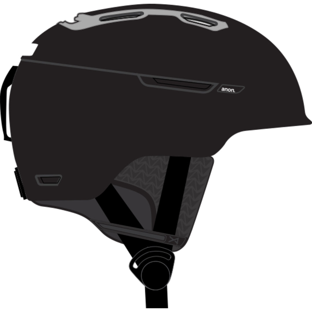 Anon Logan WaveCel Snowboard Helmet Black