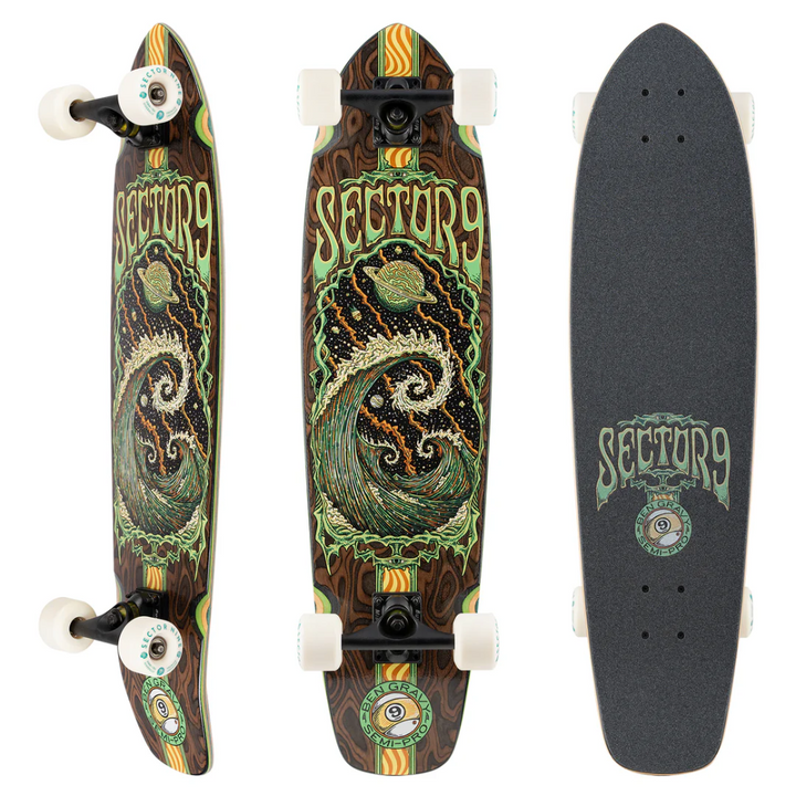 Sector 9 Ben Gravy Cosmos Strand Cruiser Complete