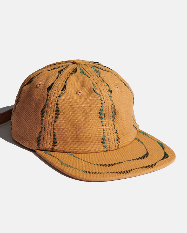 Sex Hippies Welders Stitch Hat Workwear Brown/Forest