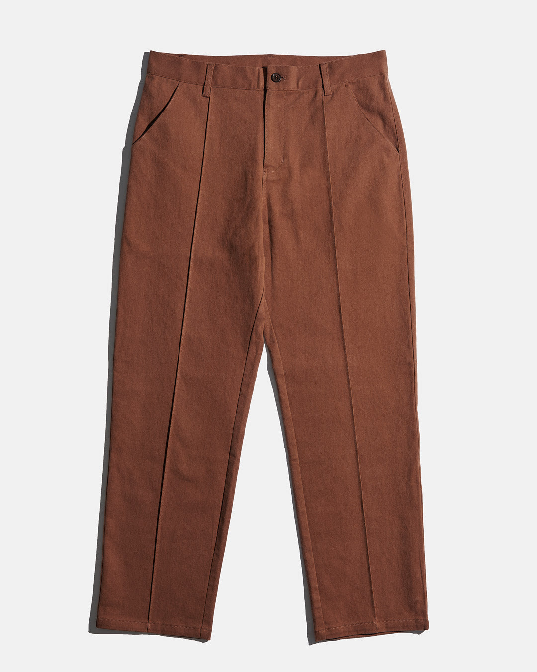 Sex Hippies Stitched Crease Work Pants Chestnut