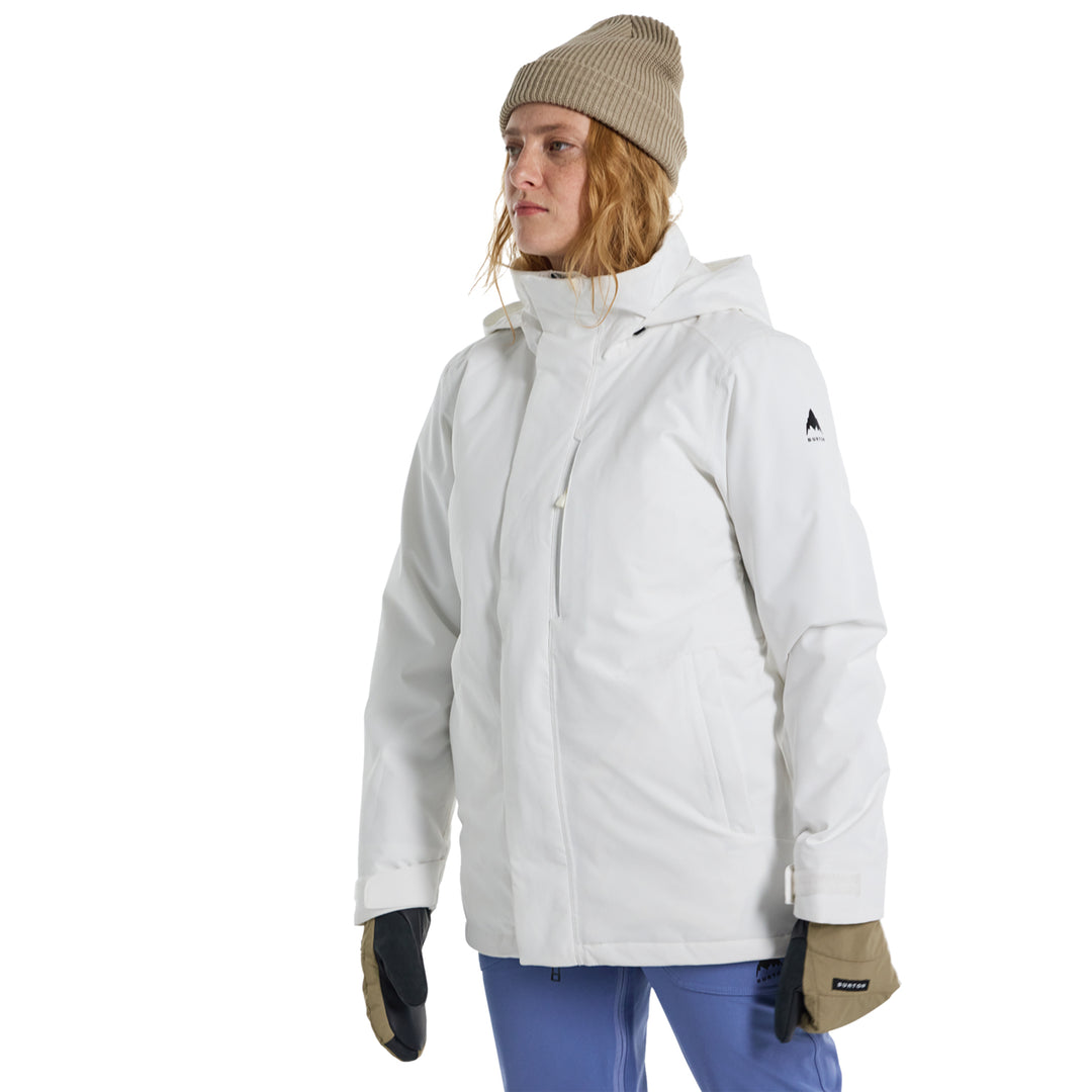 Burton Womens Jet Ridge Jacket Stout White