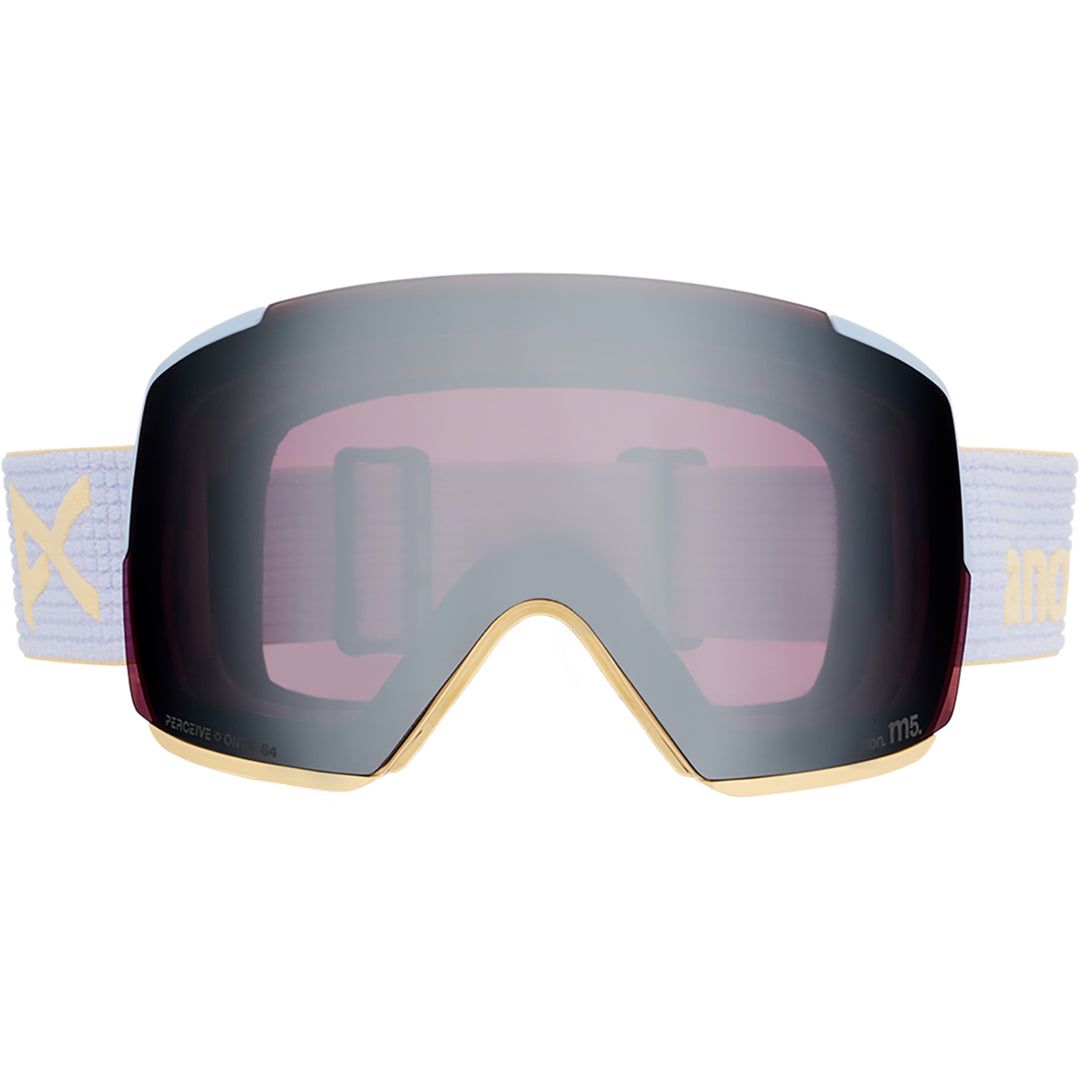 Anon M5 Snowboard Goggles Airstream Blue/ Perceive Sunny Onyx + MF1 Facemask
