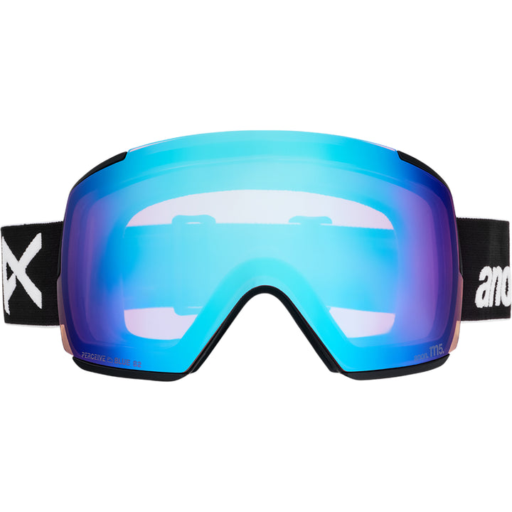 Anon M5 Snowboard Goggles Black/Perceive Variable Blue + MFI Facemask
