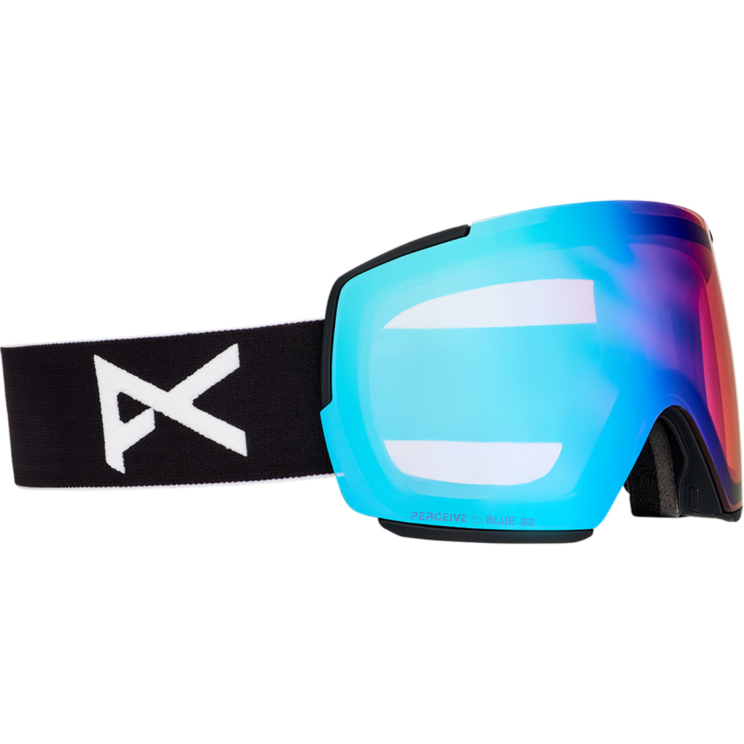 Anon M5 Snowboard Goggles Black/Perceive Variable Blue + MFI Facemask