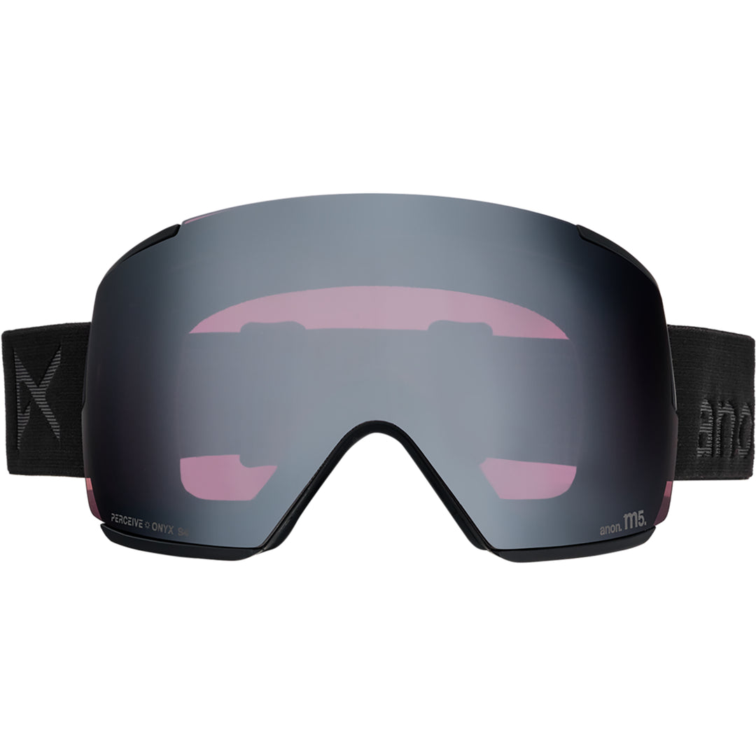 Anon M5 Snowboard Goggles Smoke/Perceive Sunny Onyx + MFI Facemask