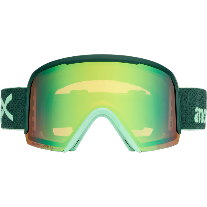 Anon Nesa Snowboard Goggles Brunswick Green/Perceive Variable Green + MFI Facemask